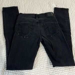 True Religion Low Rise Skinny Cigarette Jeans